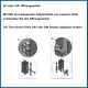 CLASSIC Tor Gartentor Doppelstabmattentor 1m breit 60 o. 80mm Pfosten