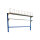 GEWA passendes Regalanbau L2000 x B800 x H1850 mm mit Regalen f&uuml;r Packtisch PTOR-2000-P pulverbeschichtet f&uuml;r Arbeitsplattengr&ouml;&szlig;e 2000 mm ges.H&ouml;he 1850 mm