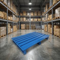 GEWA Stahlpalette mit Boden aus Vierkantprofilen L x B...
