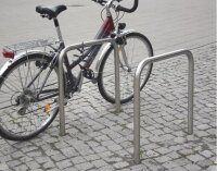 GEWA Anlehnb&uuml;gel Fahrradst&auml;nder Absperrb&uuml;gel Fahrradanlehnb&uuml;gel B&uuml;gel 48mm