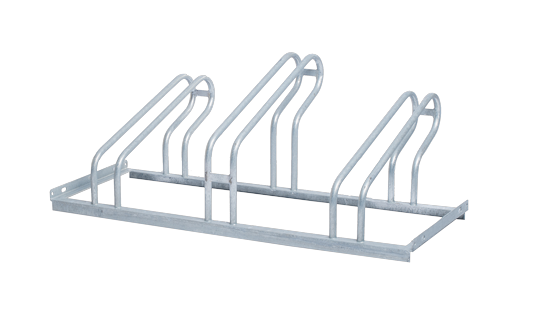 GEWA Fahrradst&auml;nder Reihenparker Fahrradparker TOP f&uuml;r 2 3 4 5 6 Fahrr&auml;der V1