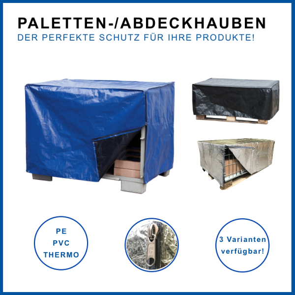 GEWA Palettenabdeckhaube PE/PVC/Folie