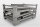 GEWA Gitterbox faltbar L1200 x B800 x H970 mm 1 L&auml;ngswand halb abklappbar Nutzh&ouml;he 800 mm Traglast 1000 kg Steingrau RAL 7030 65kg kompatibel mit EURO-Gitterboxen