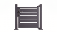 GEWA ALU Premium Einzeltor 1200 x 1200 mm Anthrazit...