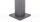 GEWA ALU Premium Einzeltor 1900 x 1200 mm Anthrazit pulverbeschichtet mit Pfosten