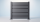 GEWA Aluminium Zaunfeld H1900 x B1830 mm Anthrazit mit 100 mm Paneelen und 20 mm Paneelenspalt
