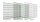 GEWA Doppelstabmatten Zaun Drahtst&auml;rke 656 mm H&ouml;hen 830-2430 mm
