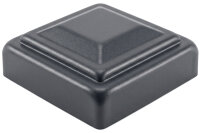 GEWA Aluminium Pfosten Zaunpfosten 68x68 mm zum einbetonieren 1800-2500 mm hoch Anthrazit RAL7016