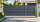 GEWA Aluminium Tor Pforte Doppeltor unsymmetrisch Gartentor Alu 3000 mm breit 1200-1900 mm hoch Anthrazit RAL7016