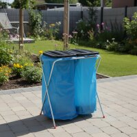 GEWA Abfallsammler 2 x 70/120l station&auml;r mit 2...